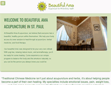 Tablet Screenshot of beautifulama.com